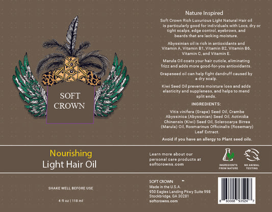 Soft Crown Light Nourishing Hair Oil